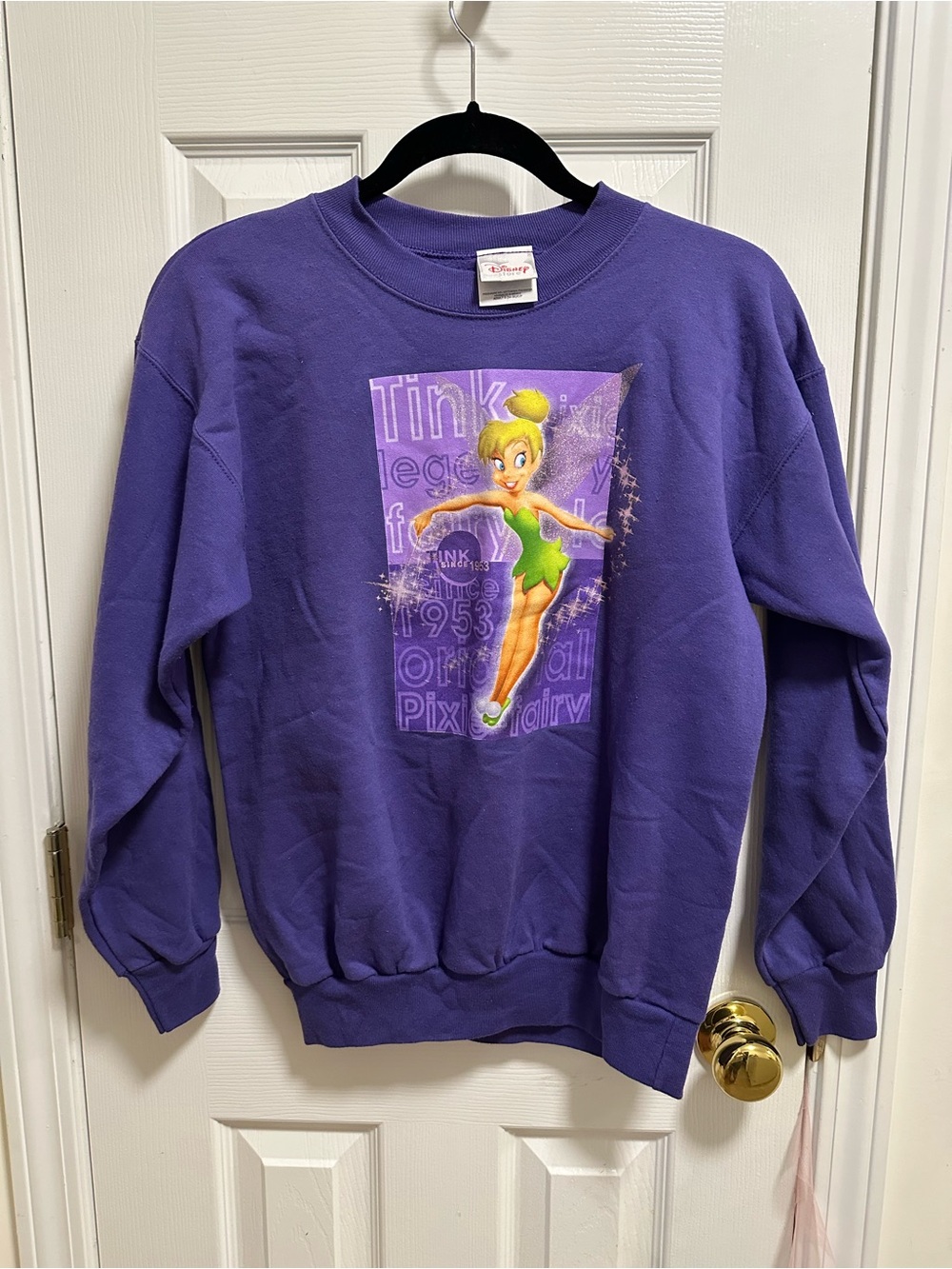 DisneyTinkerbell Purple Pullover Sweatshirt